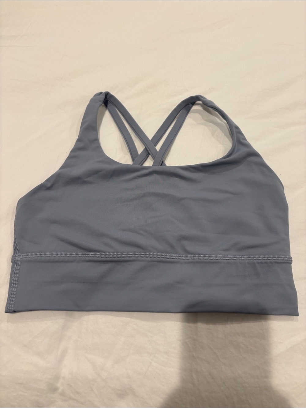 lululemon athletica Light Slate Blue Cross-Back Sports Bra